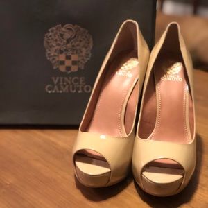 Vince Camuto”Miles” high heel pump NUDE
